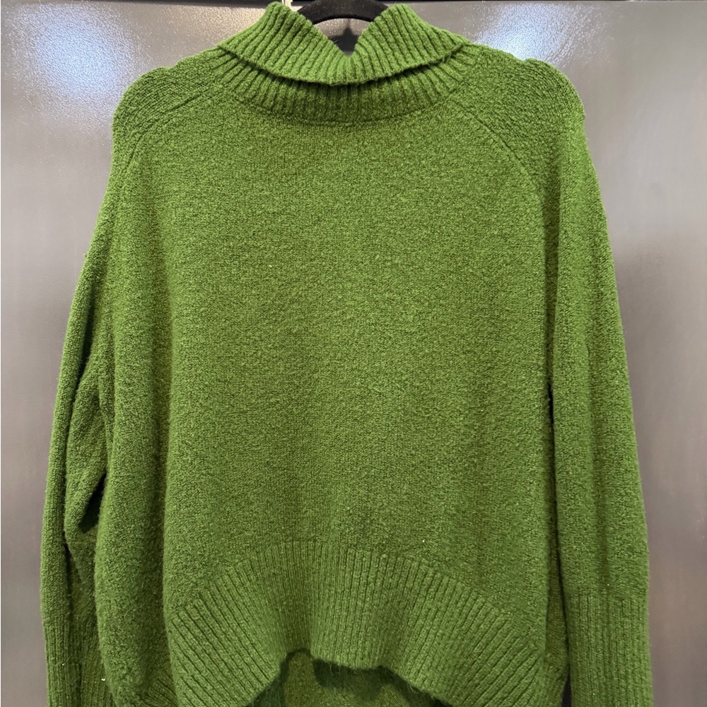 Fashion Nova Olive Green Turtleneck Sweater
